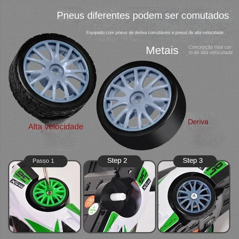 2.4G Remote Control Car Four -Wheel Drive RC Drifting High -Speed Charging Electric Car Children'S Boy Remote Control Car Toy