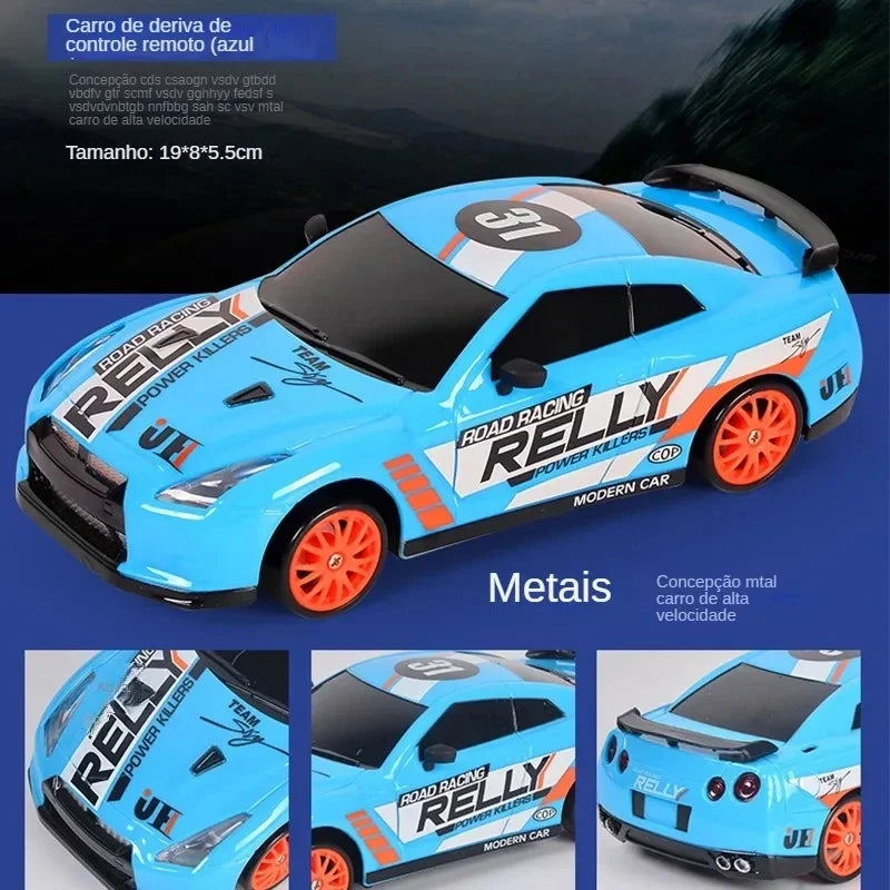2.4G Remote Control Car Four -Wheel Drive RC Drifting High -Speed Charging Electric Car Children'S Boy Remote Control Car Toy